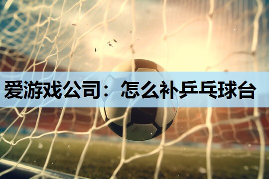 爱游戏公司：怎么补乒乓球台